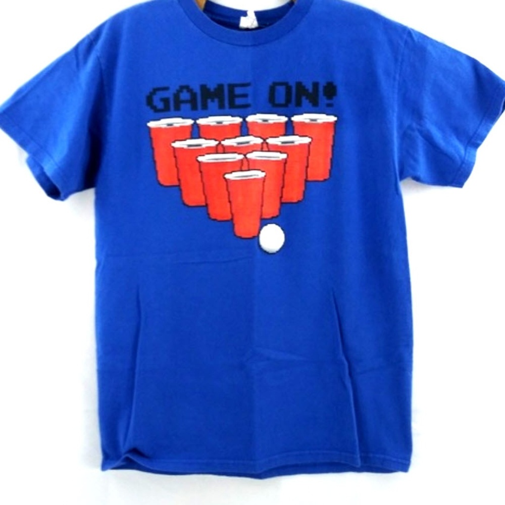 Beer Pong GAME ON Red Solo Cup Unisex T-Shirt